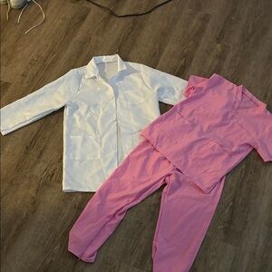 Amazon Kids Doctor Costume Set - White and Pink